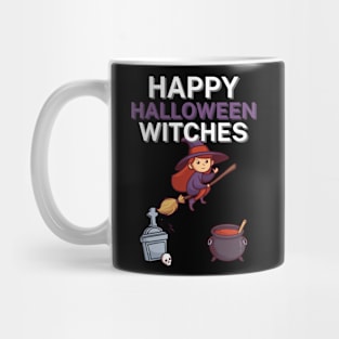 Happy halloween witches Mug